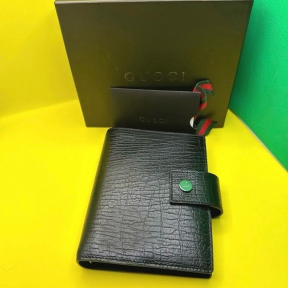 Gucci Agenda with Original Insert, Card and Box - Full Set